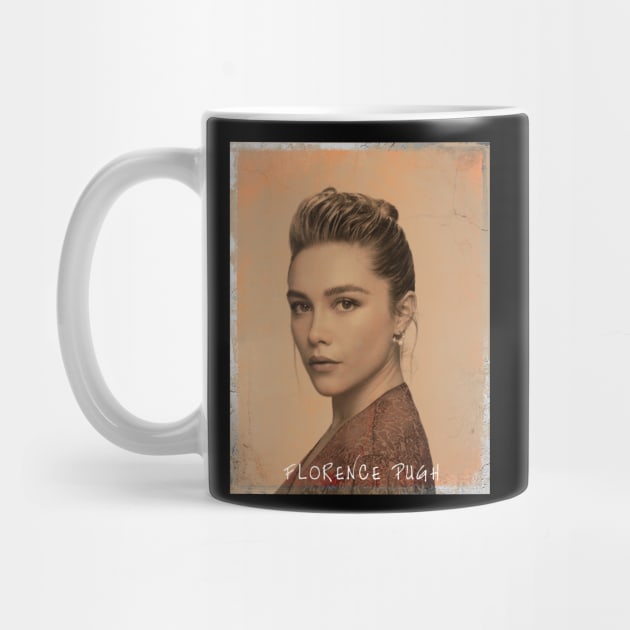 Vintage Florence Pugh by Ihkwan Art